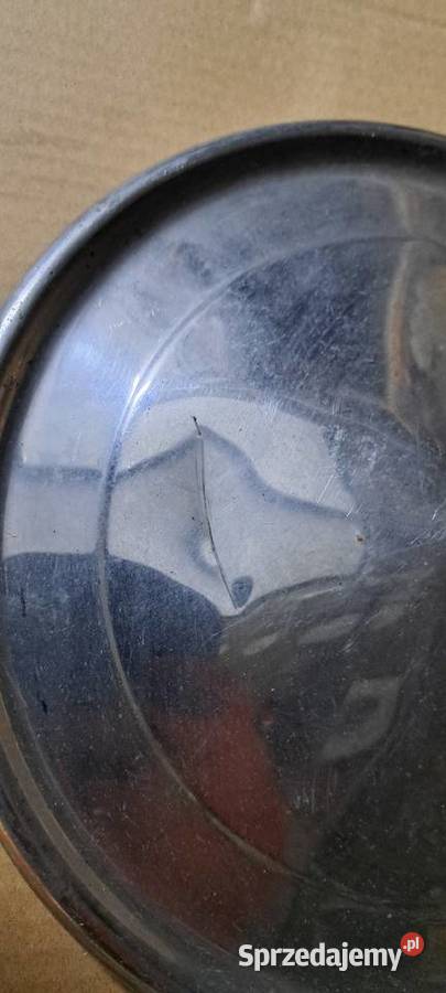 Kołpaki metalowe chrom kemping klasyk oldtimer Luzino