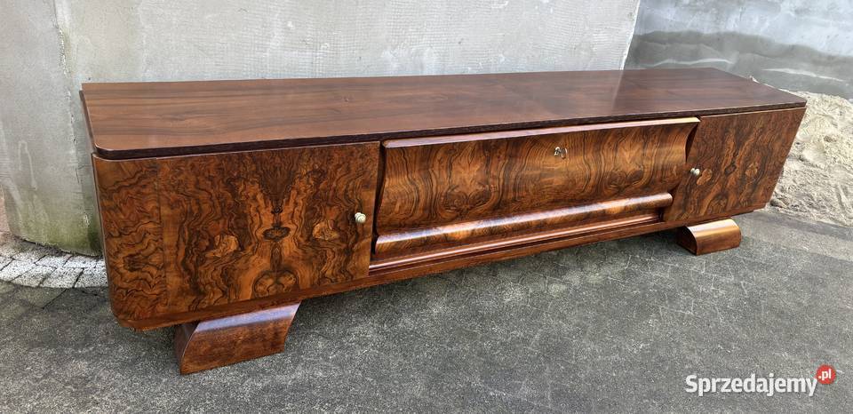 KomodaSzafka RTV Orzech 207 ArtDeco Antyk Meble Warszawa