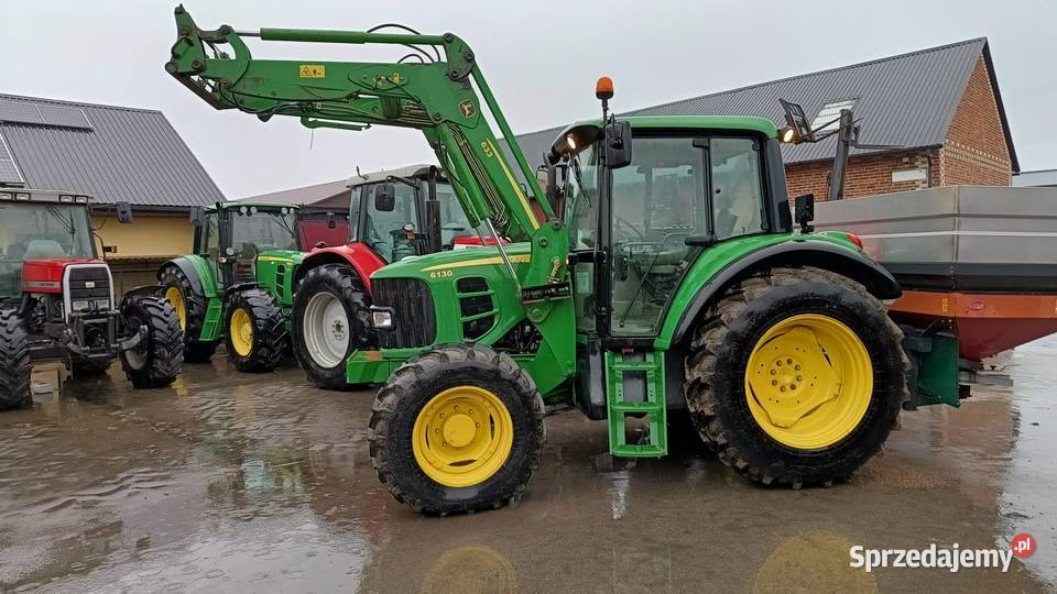 John Deere 6130 z ładowaczem John Deere Ciągniki lubelskie Żabno