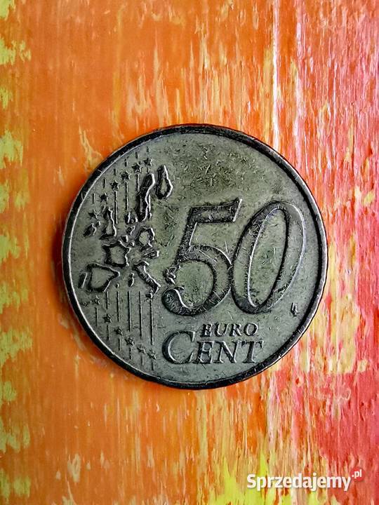 Grecja 50 Euro Cent 2002 Athens Mos Ząbki sprzedam