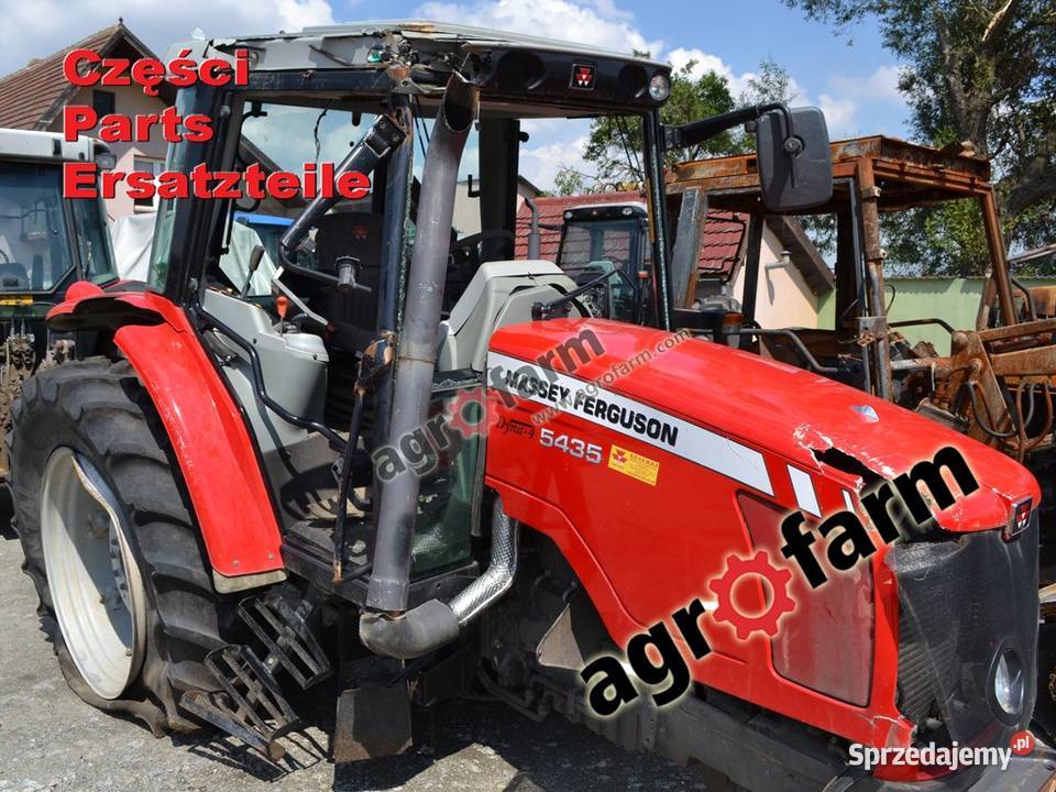 Massey Ferguson 5435 części skrzynia biegów oś Byków