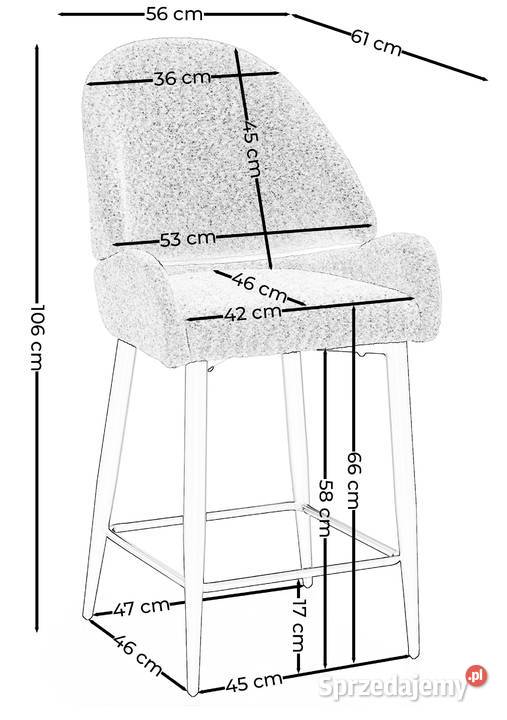 Hoker Tapicerowany Bergamo Czarny Wysyłka 24H Tarchały Małe