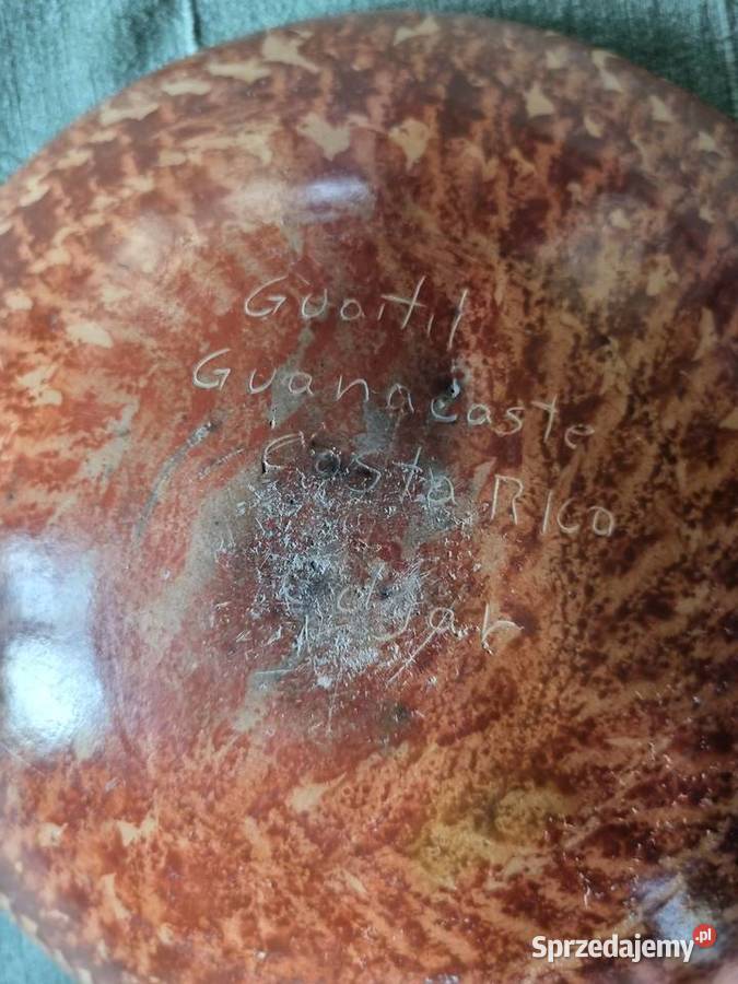 Misa Ręcznie Malowana Z Kostaryki Ceramika i szkło Wola Podłężna