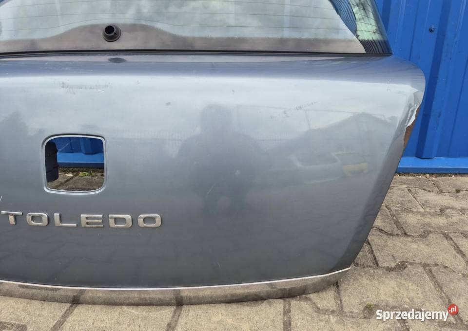 GOŁA KLAPA BAGAŻNIKA Z SZYBĄ SEAT TOLEDO III 3 Działoszyce