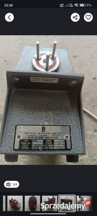 Watson marlow limited pompa perystaltyczna