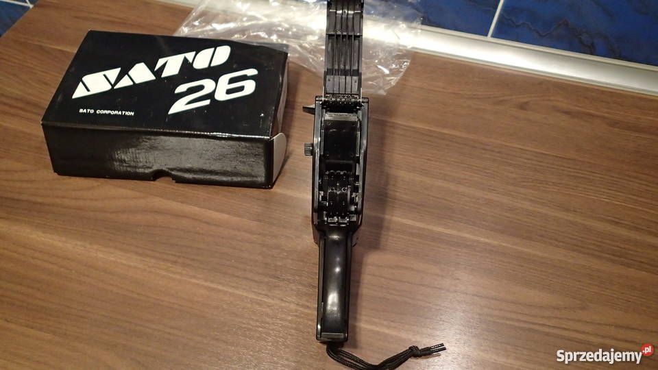 Metkownica Jednorzędowa SATO 26 Czarna NOWA sprzedam