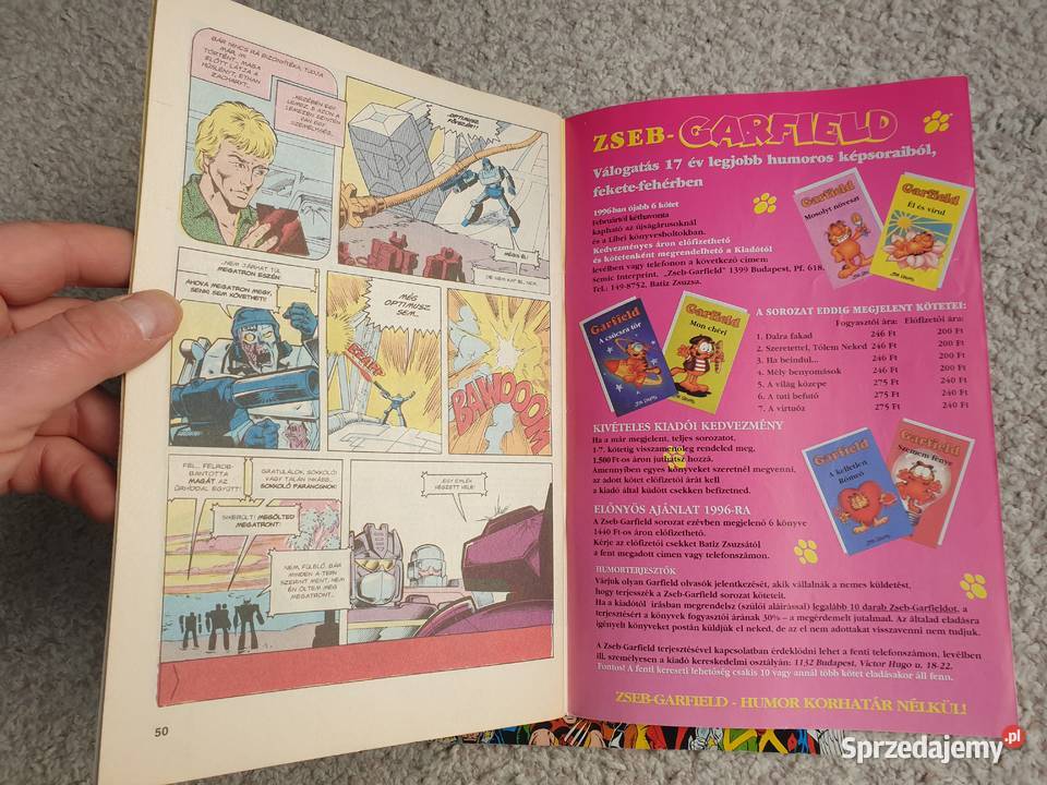 Trans Formers 2 komiksy w języku węgierskim Gdynia