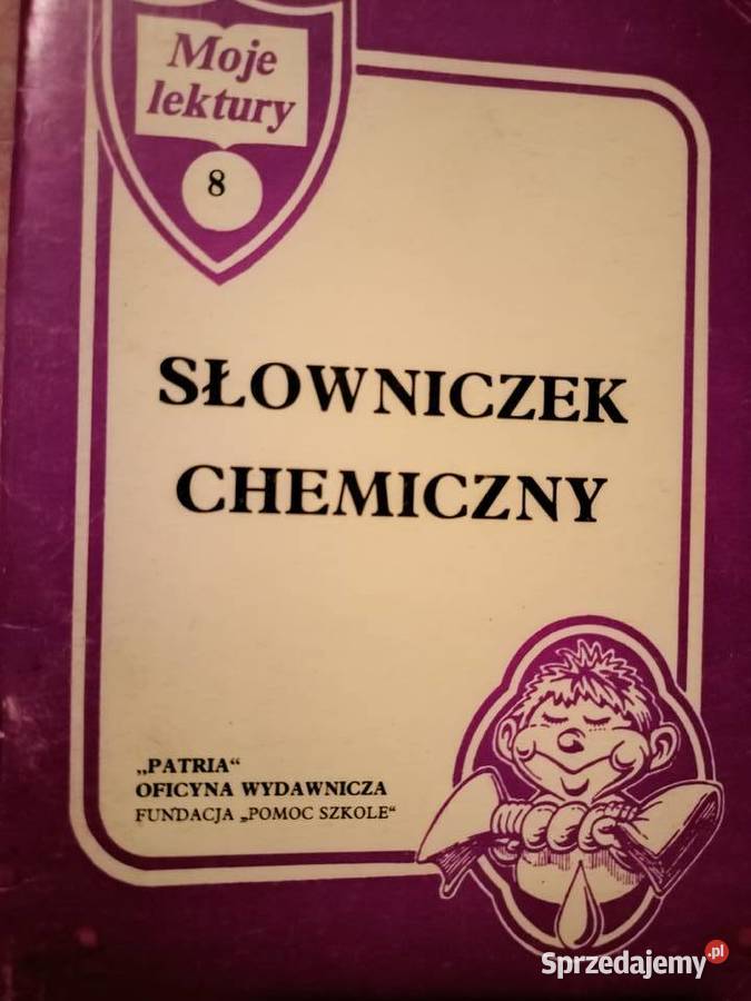 Słowniczek chemiczny księgarnia Praga Kultura i Rozrywka Warszawa