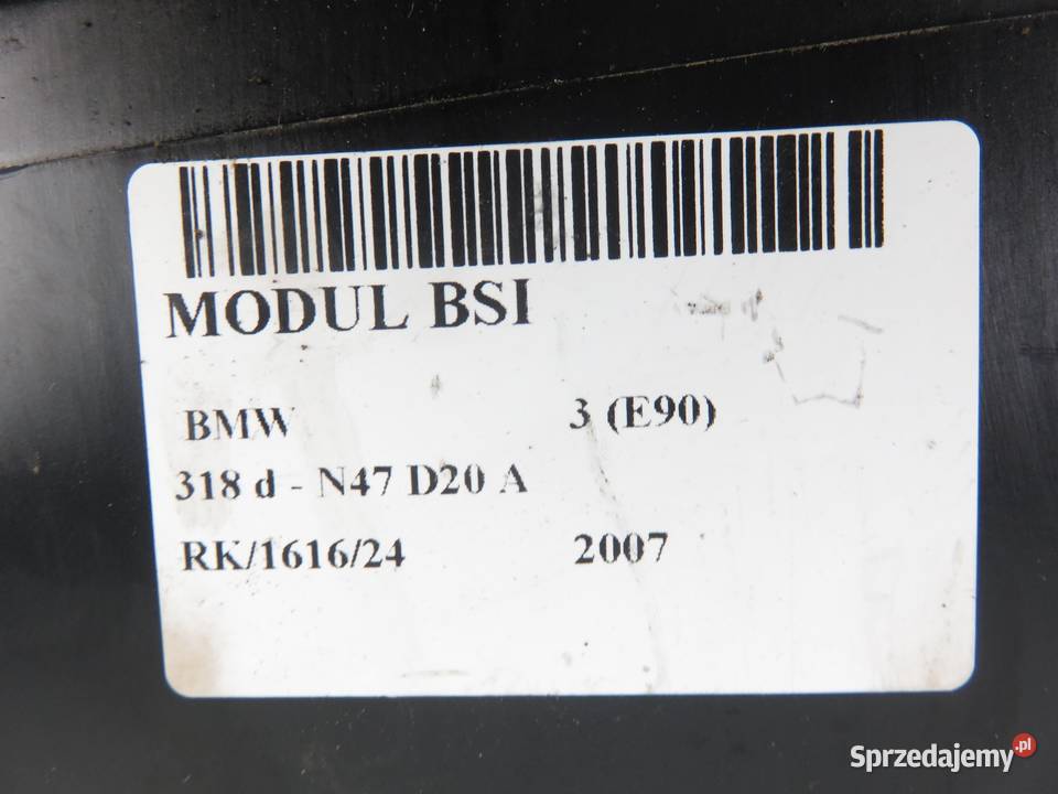 MODUŁ KOMFORTU BMW E90 532399243 9176880 osobowe sprzedam
