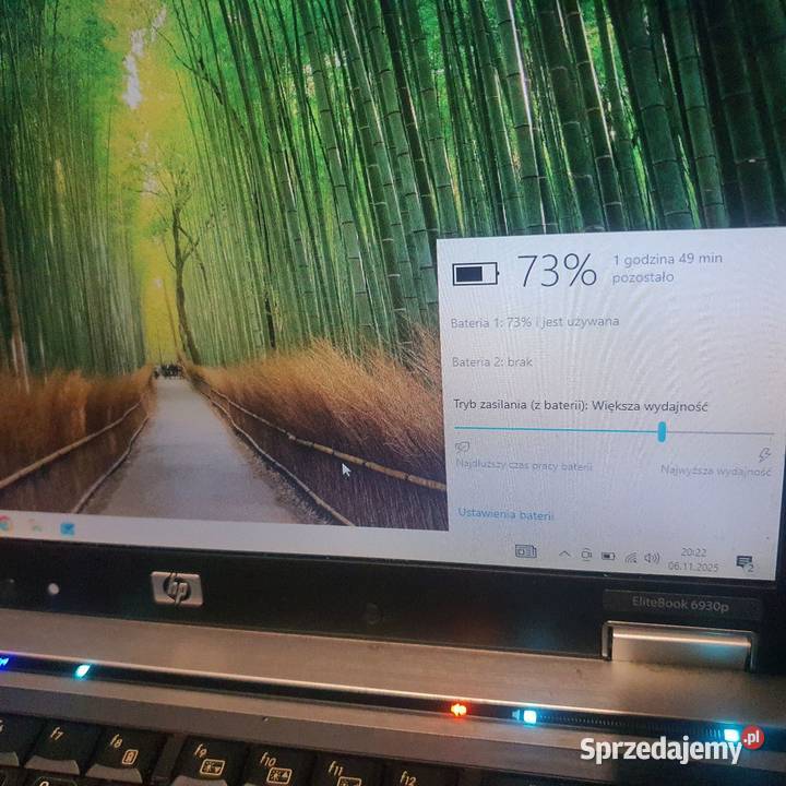 Hp probok zasilacz bateria ok