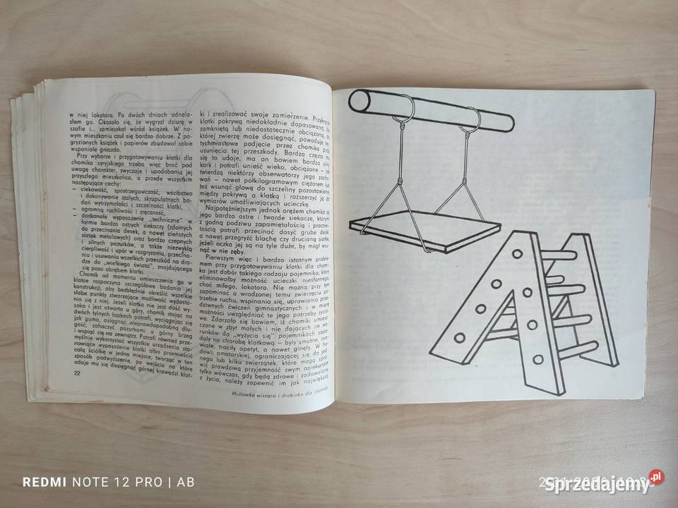 Chomik syryjski M Huszcz wyd z 1986 r Katowice