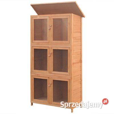 vidaXL Klatka królików 6 przegród Warszawa