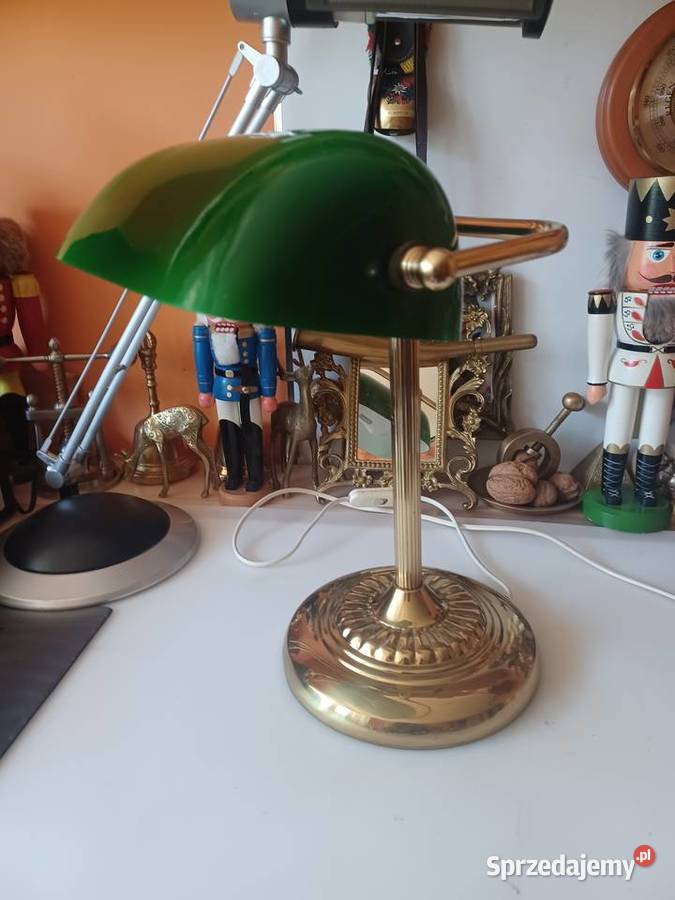 Bankierka lampa stołowa Poznań sprzedam