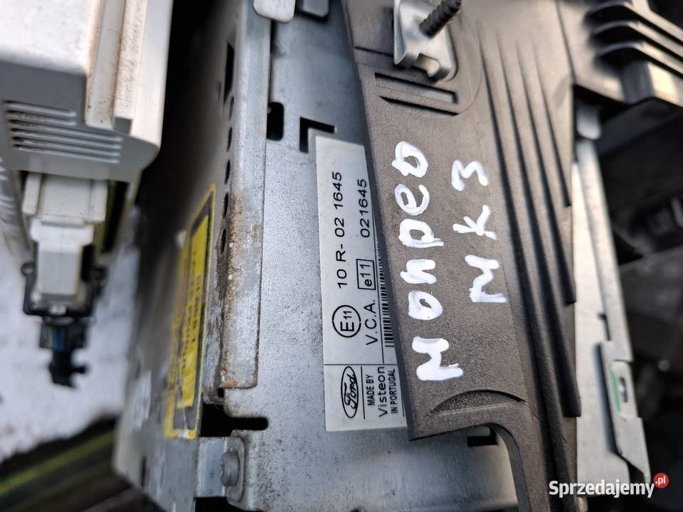 Konsola Panel Środkowy Radio Ford Mondeo MK3 Wisznice