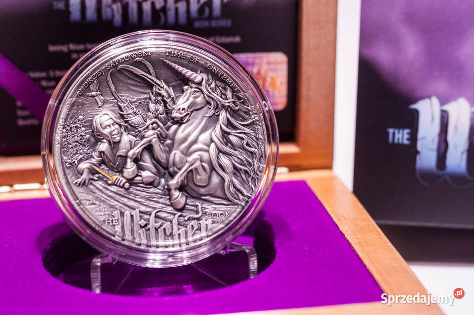 5 Czas Pogardy Wiedźmin 2 oz Ag 999 1112000 Gdańsk