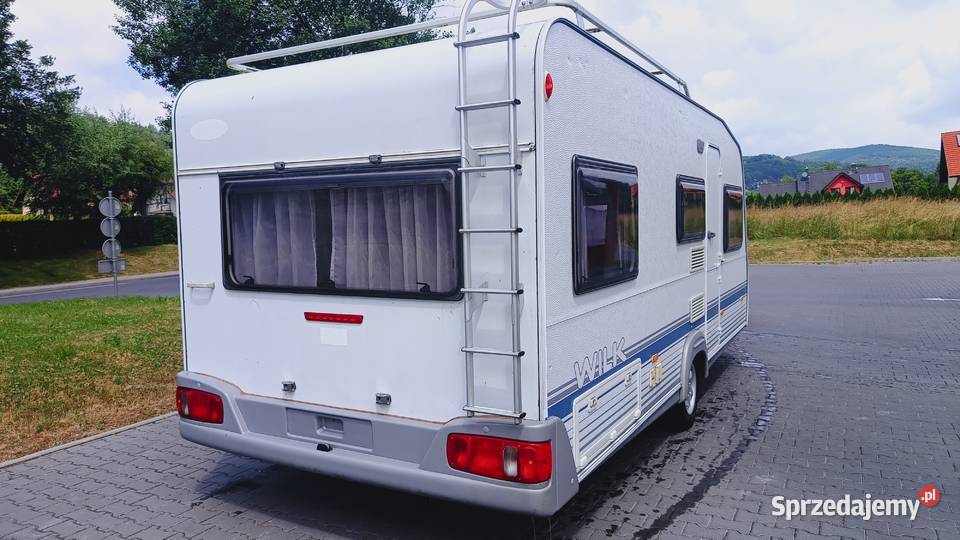 przyczepa kempingowa campingowa kemping OKAZJA Międzybrodzie Bialskie