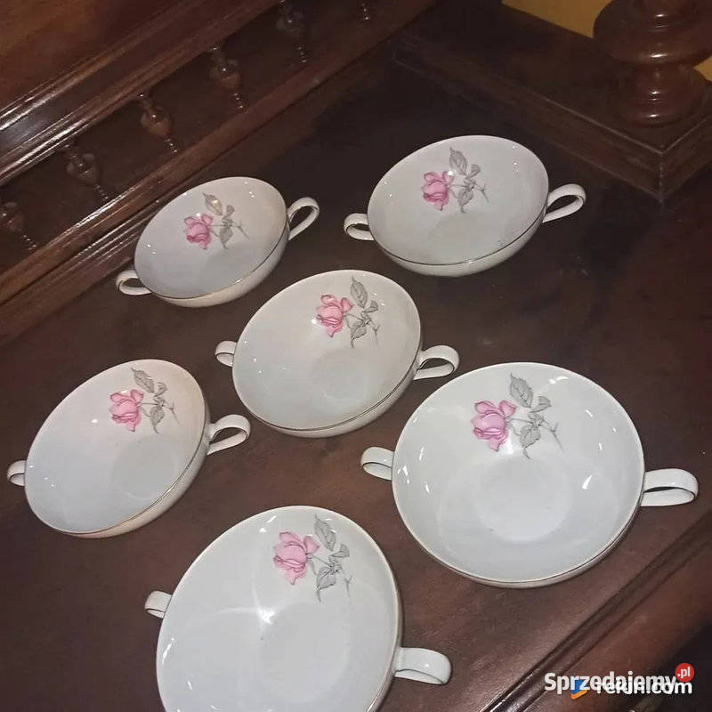 Serwis obiadowy z bilionówkami i talerzami do pomorskie Gdańsk