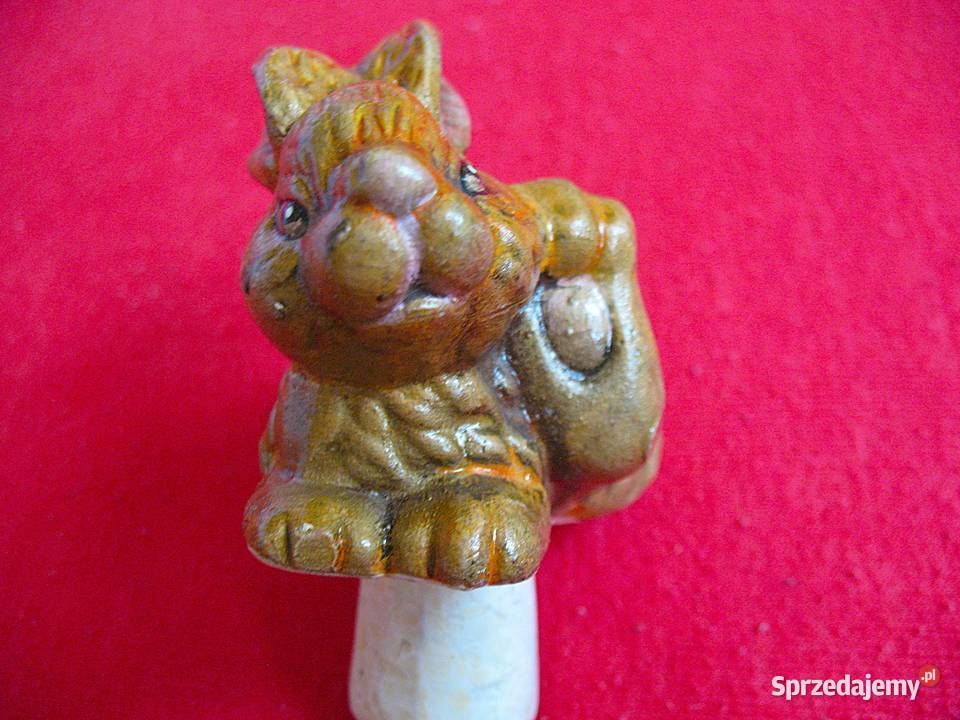 Zając 9 x 8 x 4 antyczny korek unikat Pozostałe Siedlce