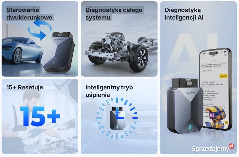 Interfejs tester diagnostyczny Mucar BT200 j Piotrków Trybunalski sprzedam