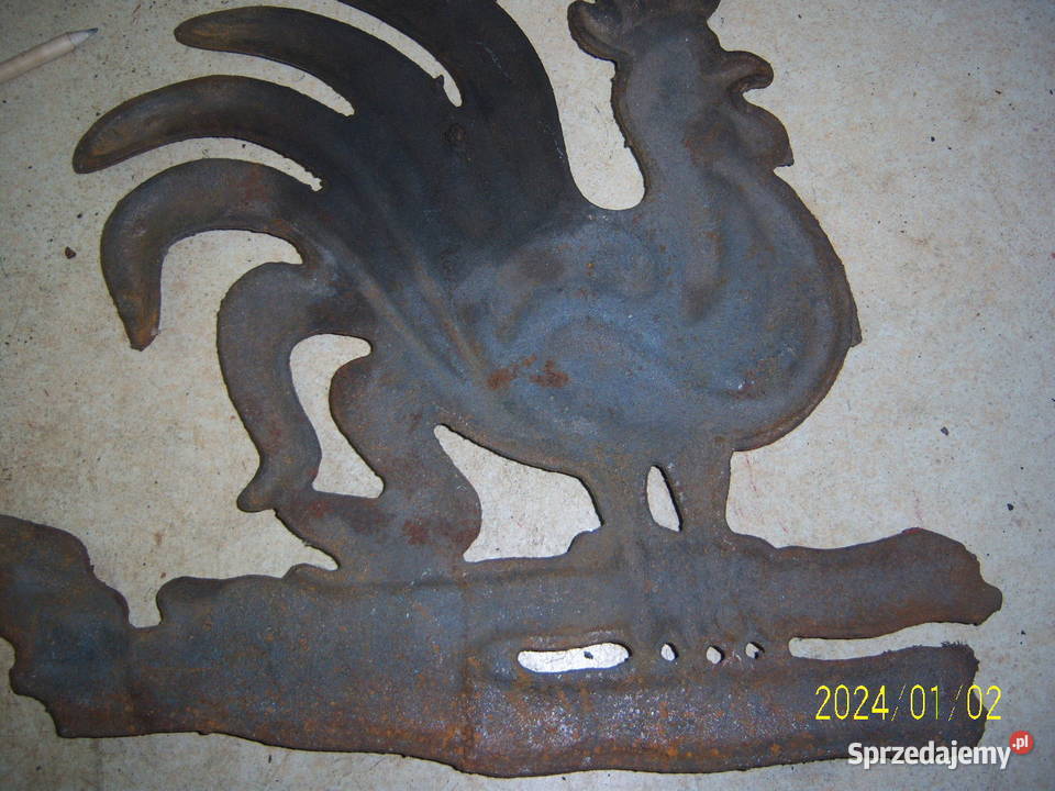 Kazimierz Dolny kogut żeliwny duży ozdoba Kielce sprzedam