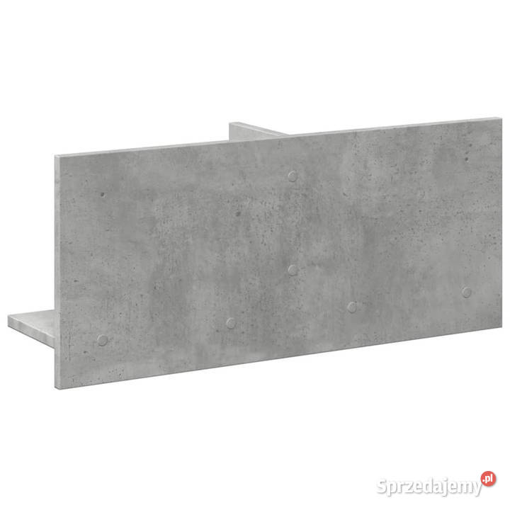 Półka ścienna 70x165x30 szarość betonu WM854853 Warszawa sprzedam
