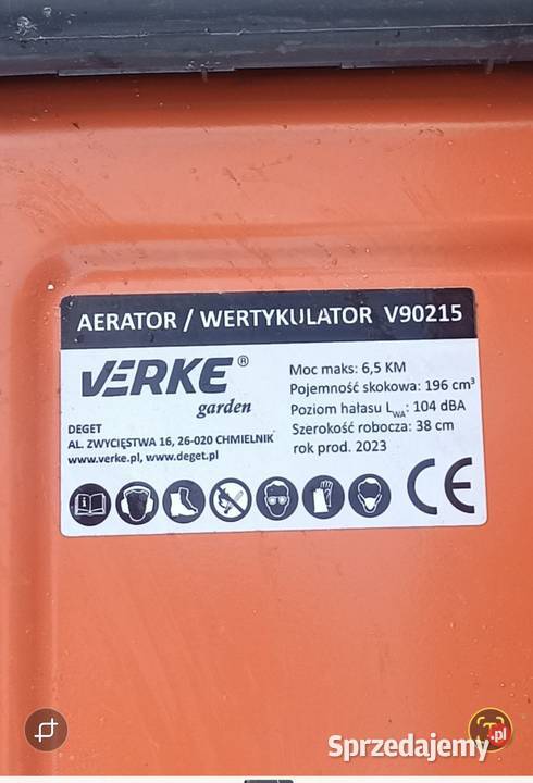 Wertykulatoraerator Milejów