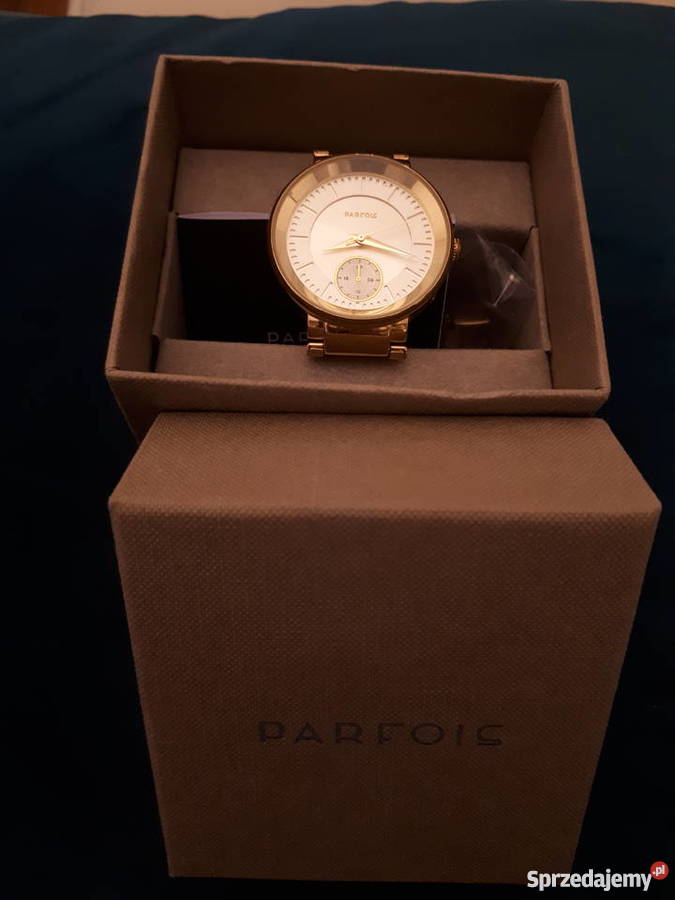 ZŁOTY ZEGAREK PARFOIS BRANSOLETA damskie Łódź sprzedam