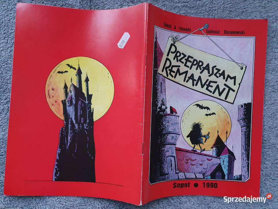 Przepraszam Remanent Tadeusz Baranowski wydanie Gdynia