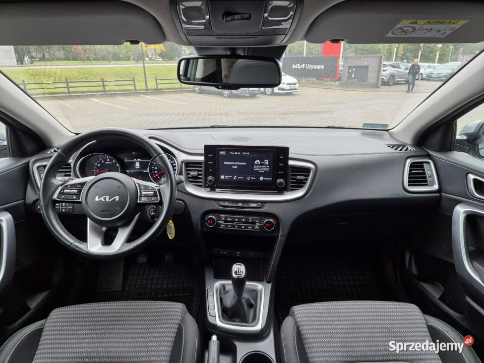 Kia Ceed Wersja M Salon Serwis ASO FV 23 III ASR (kontrola trakcji) Kia Łódź