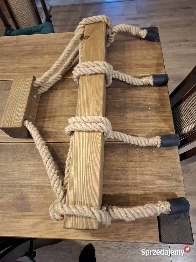 Drewniany żyrandol lampa wisząca styl rustykalny Częstochowa sprzedam