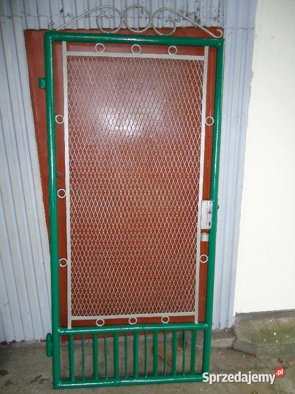 Brama na posesje 3 szkrzydła stalowa używana Nowy Sącz