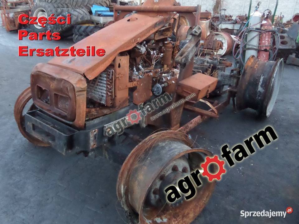 Massey Ferguson 4245 części skrzynia biegów oś Byków