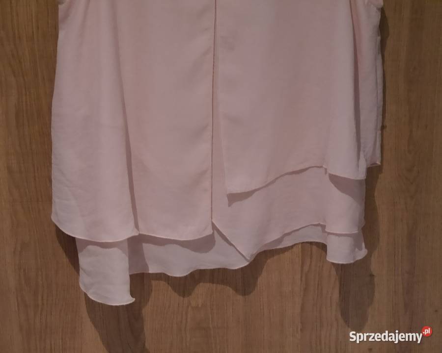 HM śliczna morelowa bluzeczka 42 XL Odzież damska Wrocław