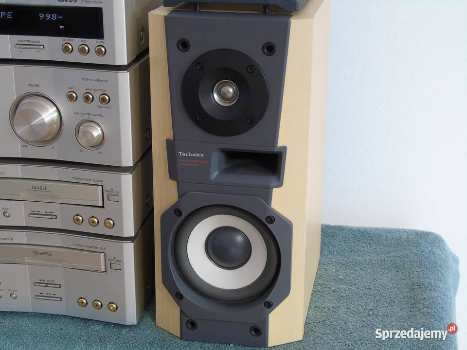 Wieża Technics SAHD510 710 pilot kolumny DOSTAWA Jasło