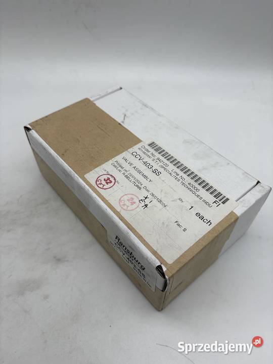 Ransburg CCV403SS Valve Assembly Warszawa
