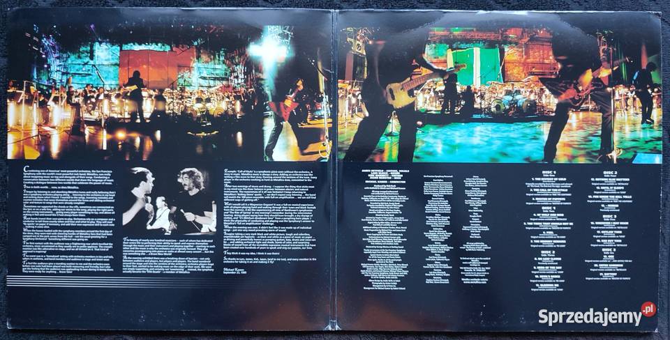 Płyty winylowe zespołu Metallica 3 x vinyl Płyty i kasety Białystok