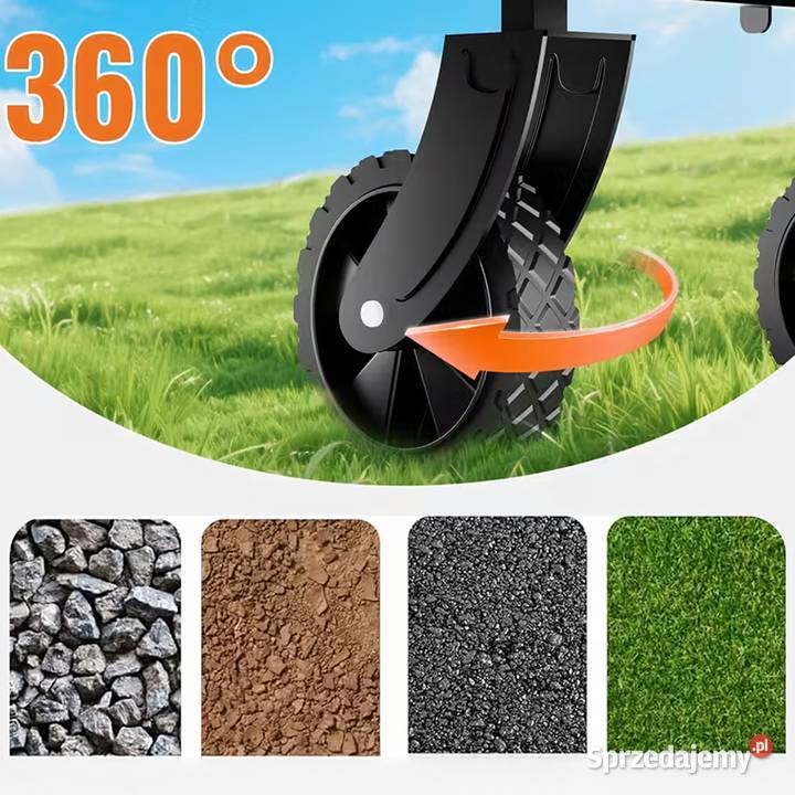 Wózek Turystyczny Transportowy Ogrodowy Składany