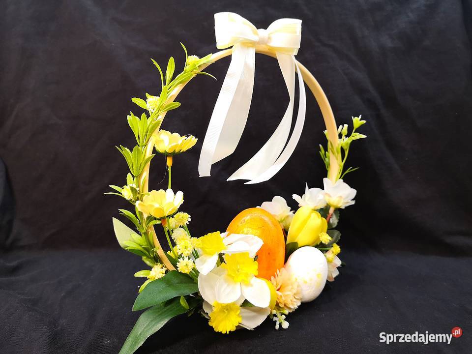 Stroik wielkanocny stojący na kole świętokrzyskie Kielce sprzedam