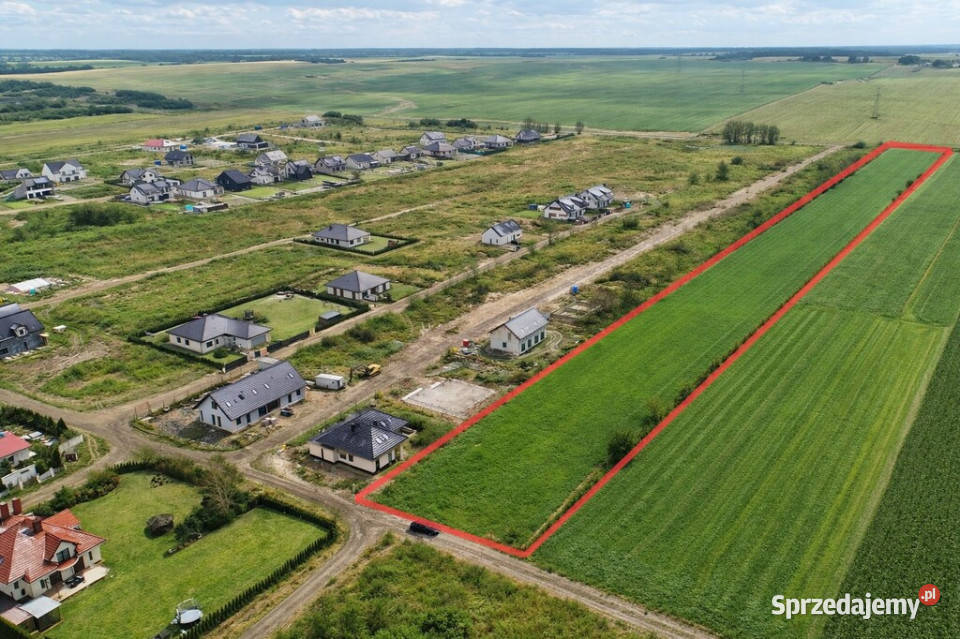 Teren inwestycyjny pod 16 bliźniaków Wołczkowo zachodniopomorskie