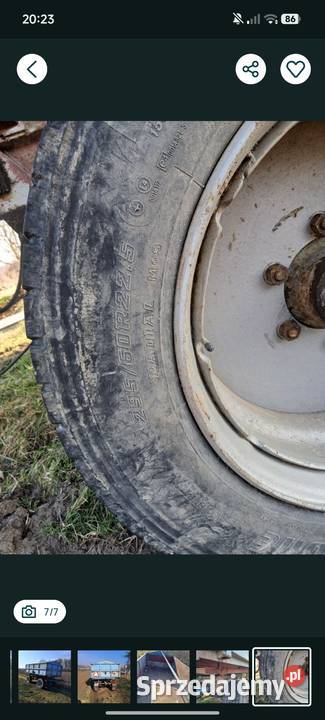 Przyczepa wywrotka d732 zarejestrowana Zygodowice sprzedam