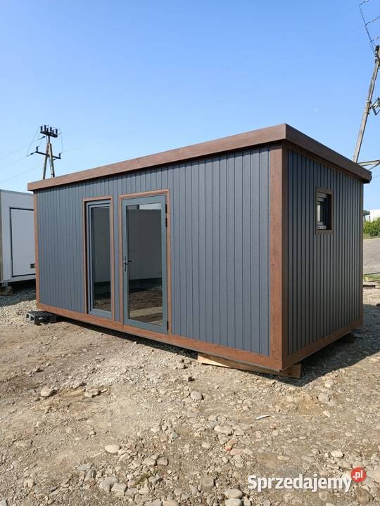 Kontener biurowy Pawilon Kontener 6x3m K085 Laskowa sprzedam