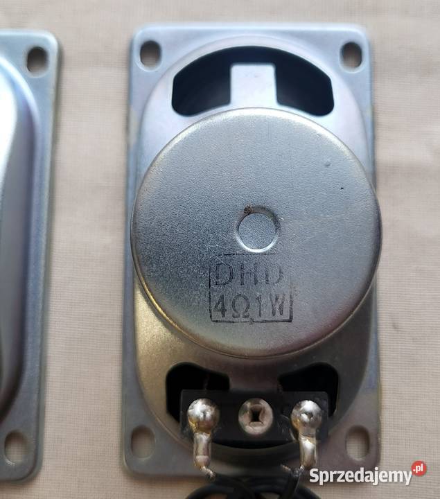 Głośniki 4 Ohm 1W Komplet 2 Do TV monitora Włodawa sprzedam