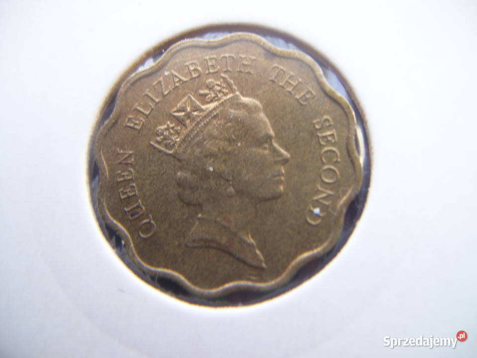 Stare monety 20 cent 1989 Hong Kong Lesko