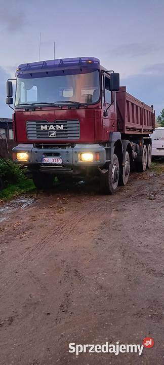 Man f2000 35414 wywrotka 8x6 Morąg