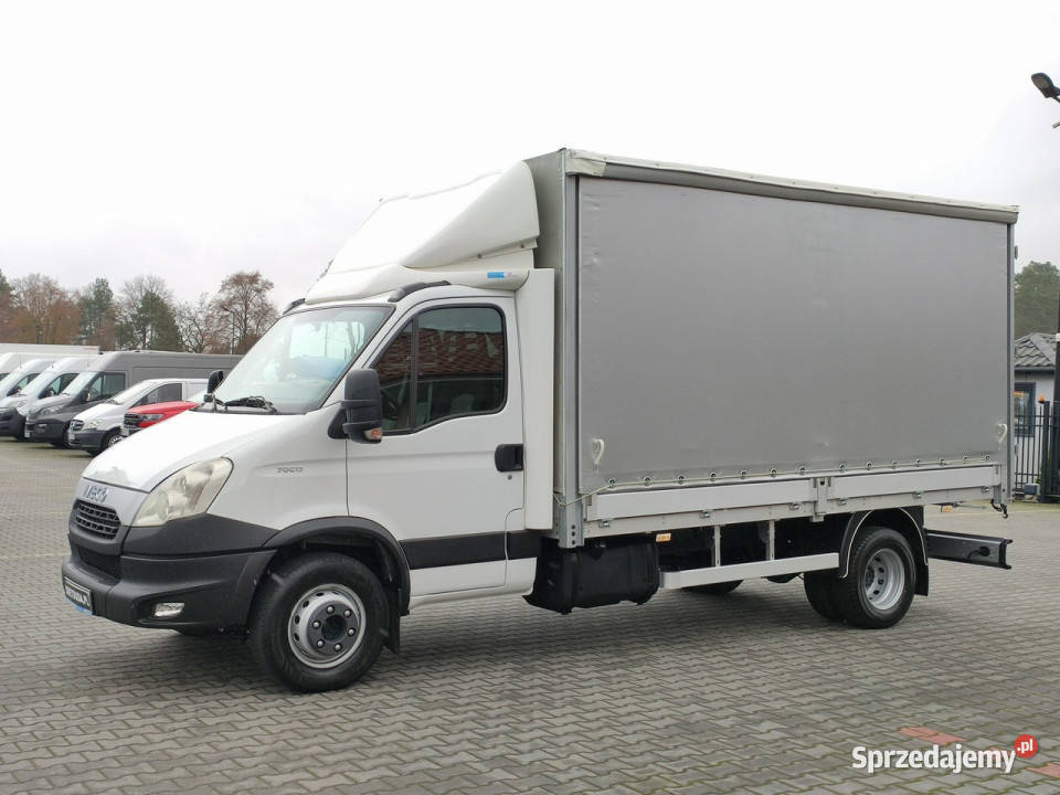 Iveco Daily 70C17 Firana Tył Drzwi Zadbany w Widełki