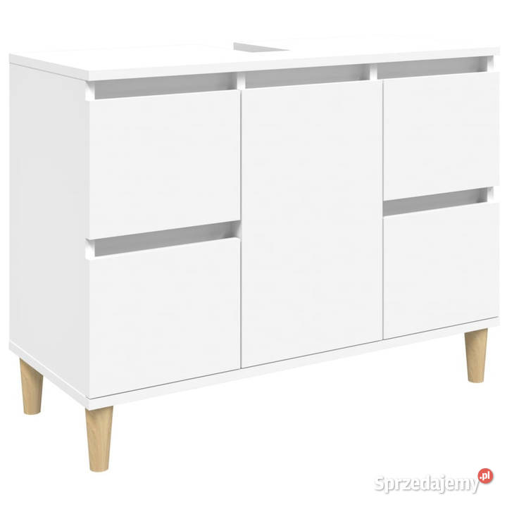 Szafka pod umywalkę biała 80x33x60 WM821268 mazowieckie Warszawa