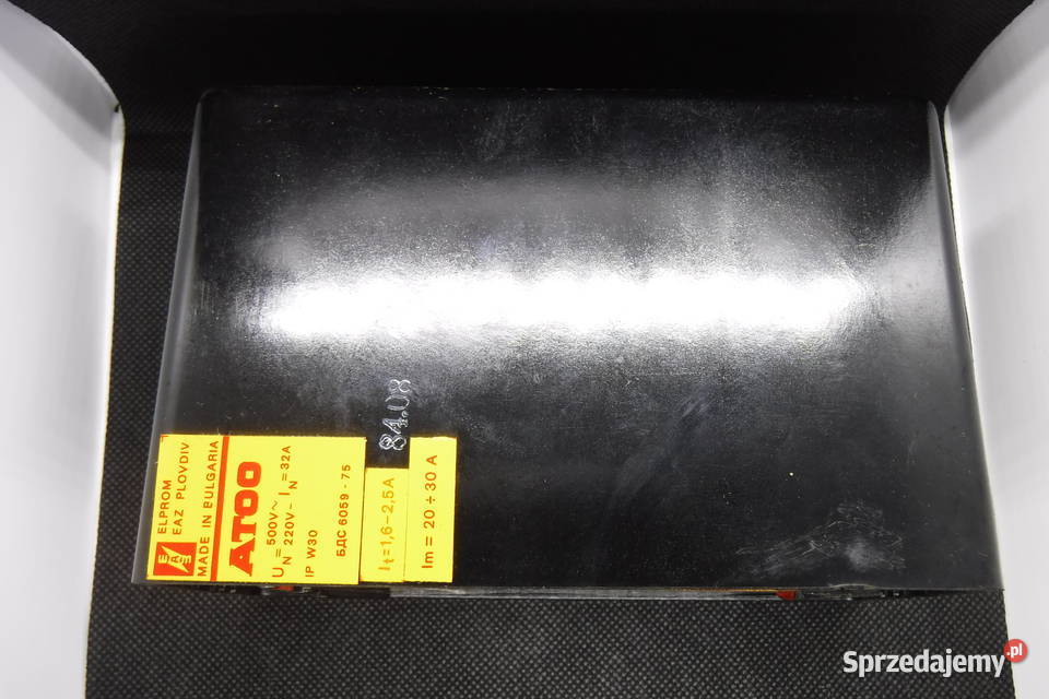 AT00 Wyłącznik silnikowy 32A przełącznik Części i akcesoria Szydłowiec