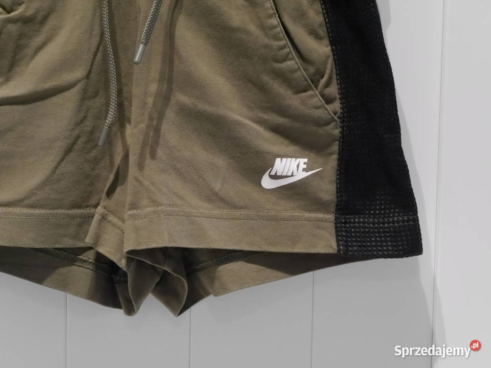 Nike świetny komplet khaki siateczka 34 XS Wrocław sprzedam
