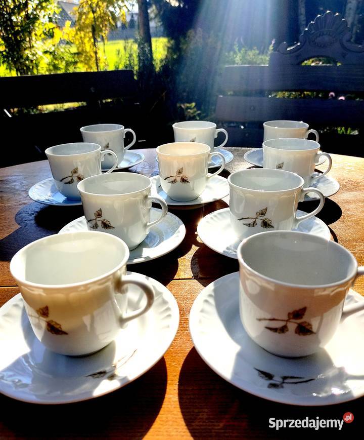 stare porcelanowe filizanki Bogucice 10os Kraków