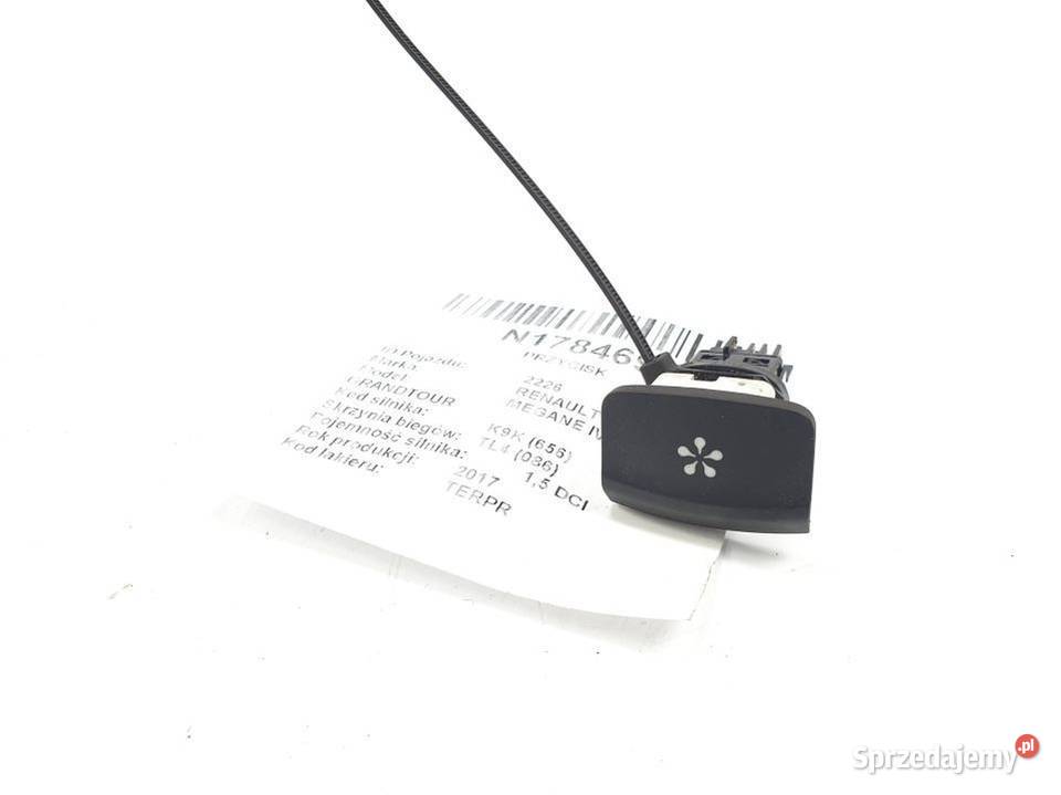 PRZYCISK RENAULT MEGANE IV GRANDTOUR 283956707R Lipno sprzedam